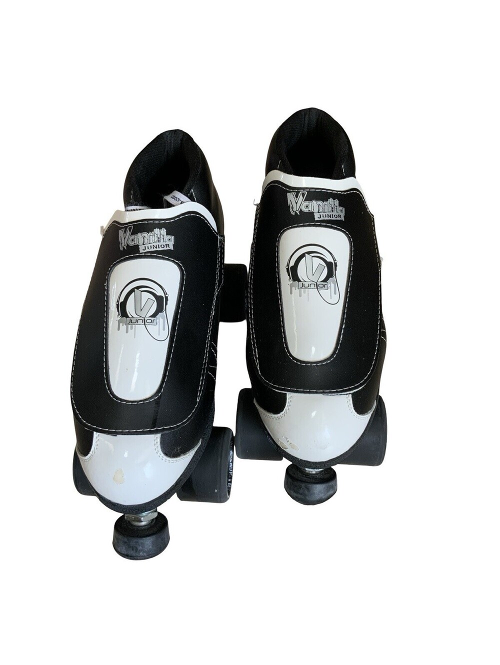 Vanilla Junior Tuxedo Jam Quad Skates US Men’s 12 US Women’s 13 Leather Skating